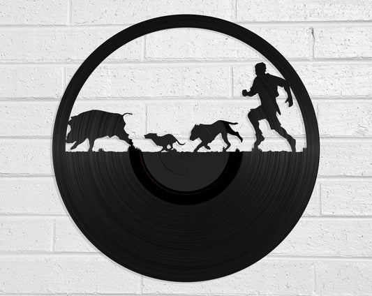 Pig Hunter - revamped-records - vinyl-record-art - nz-made