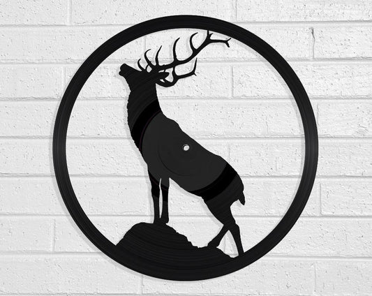Stag - revamped-records - vinyl-record-art - nz-made