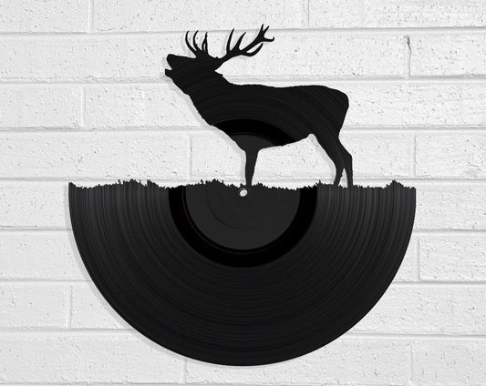 Stag - revamped-records - vinyl-record-art - nz-made