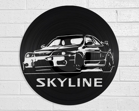 Skyline - revamped-records - vinyl-record-art - nz-made