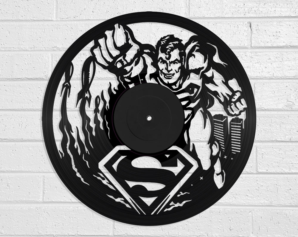 Superman - revamped-records - vinyl-record-art - nz-made