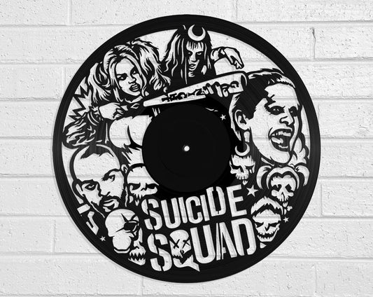 Suicide Squad - revamped-records - vinyl-record-art - nz-made