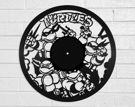 Ninja Turtles - revamped-records - vinyl-record-art - nz-made