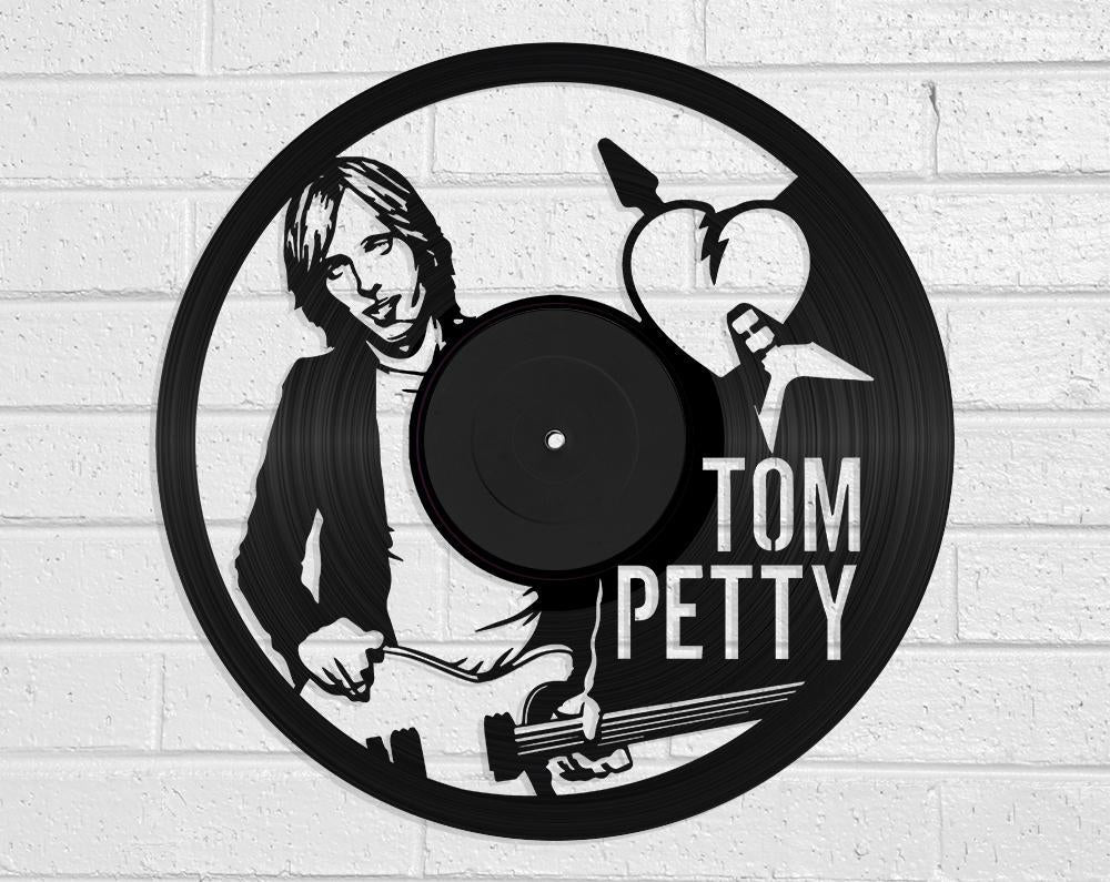 Tom Petty - revamped-records - vinyl-record-art - nz-made