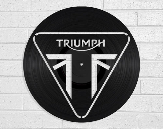 Triumph - revamped-records - vinyl-record-art - nz-made