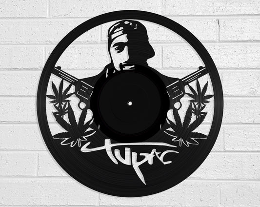 Tupac Shakur - revamped-records - vinyl-record-art - nz-made