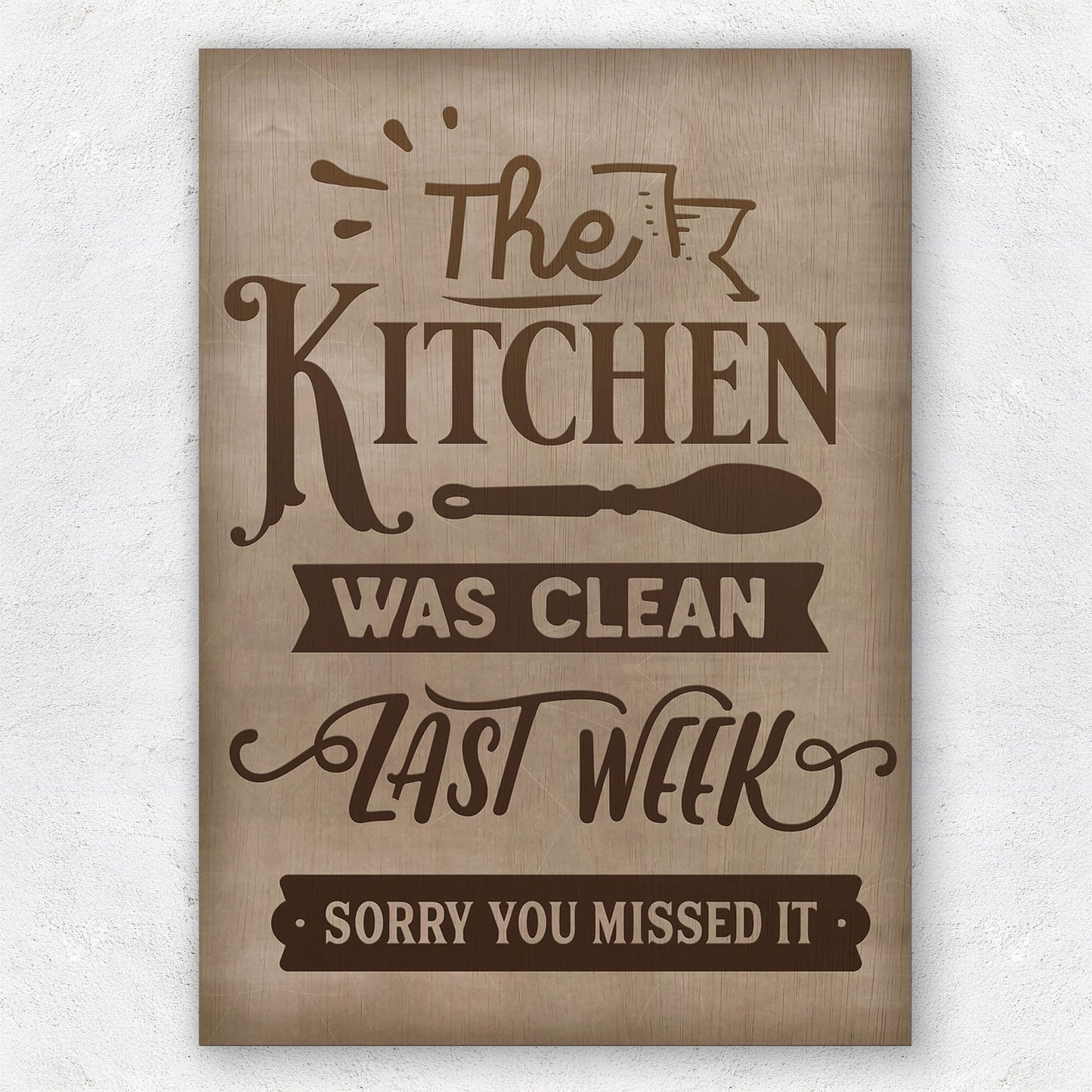 Kitchen Was Clean