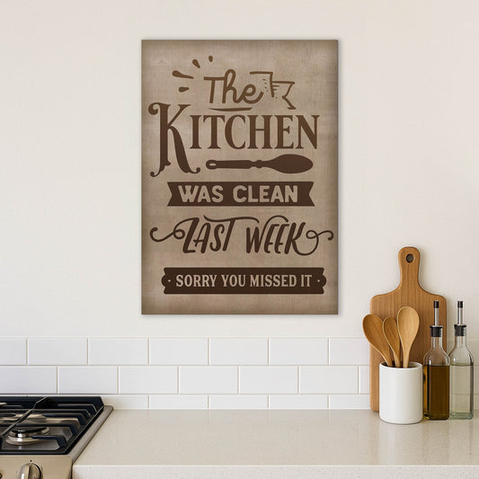 Kitchen Was Clean
