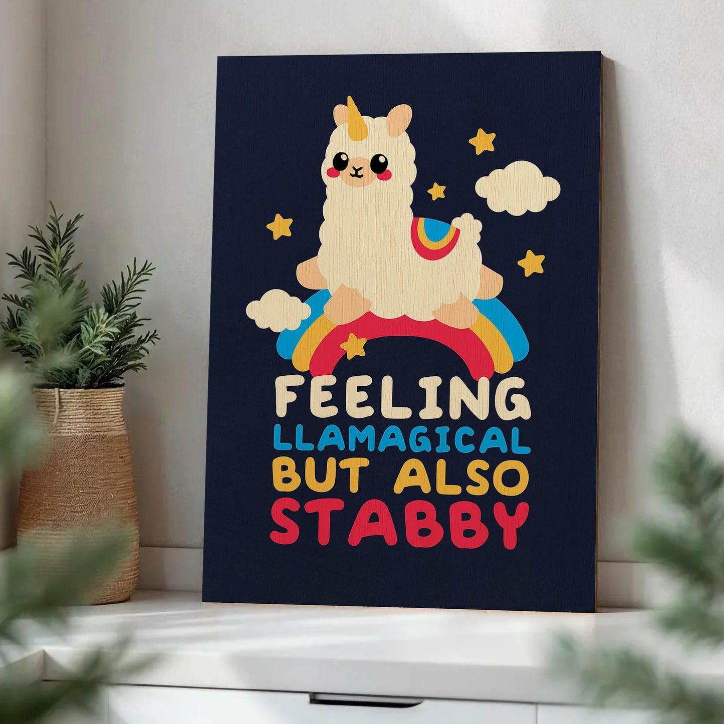 Llamagical But Also Stabby