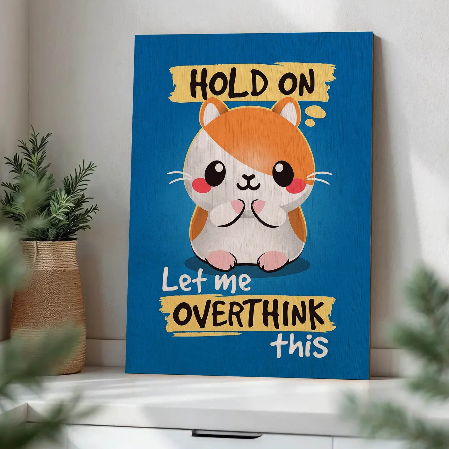 Overthinker hamster