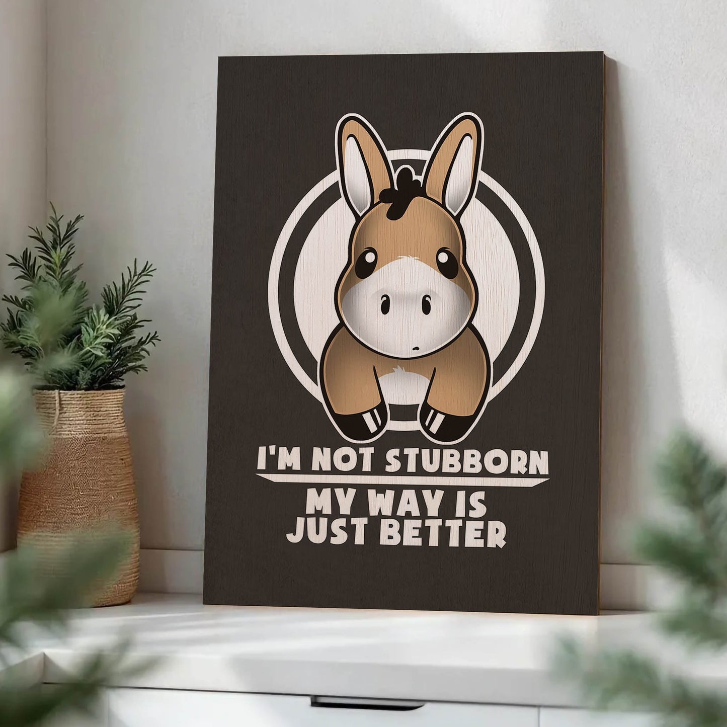 Stubborn Donkey