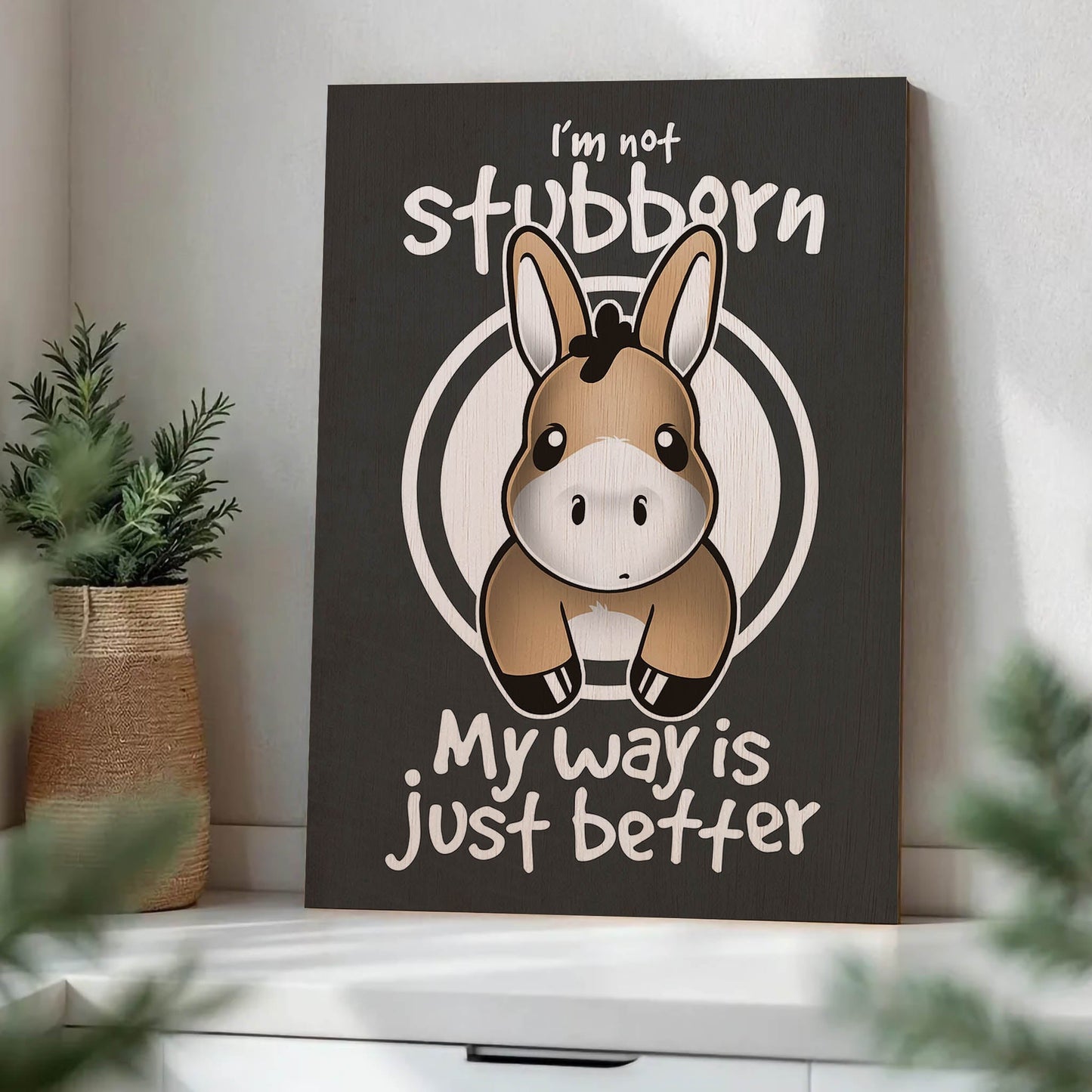 Stubborn Mule