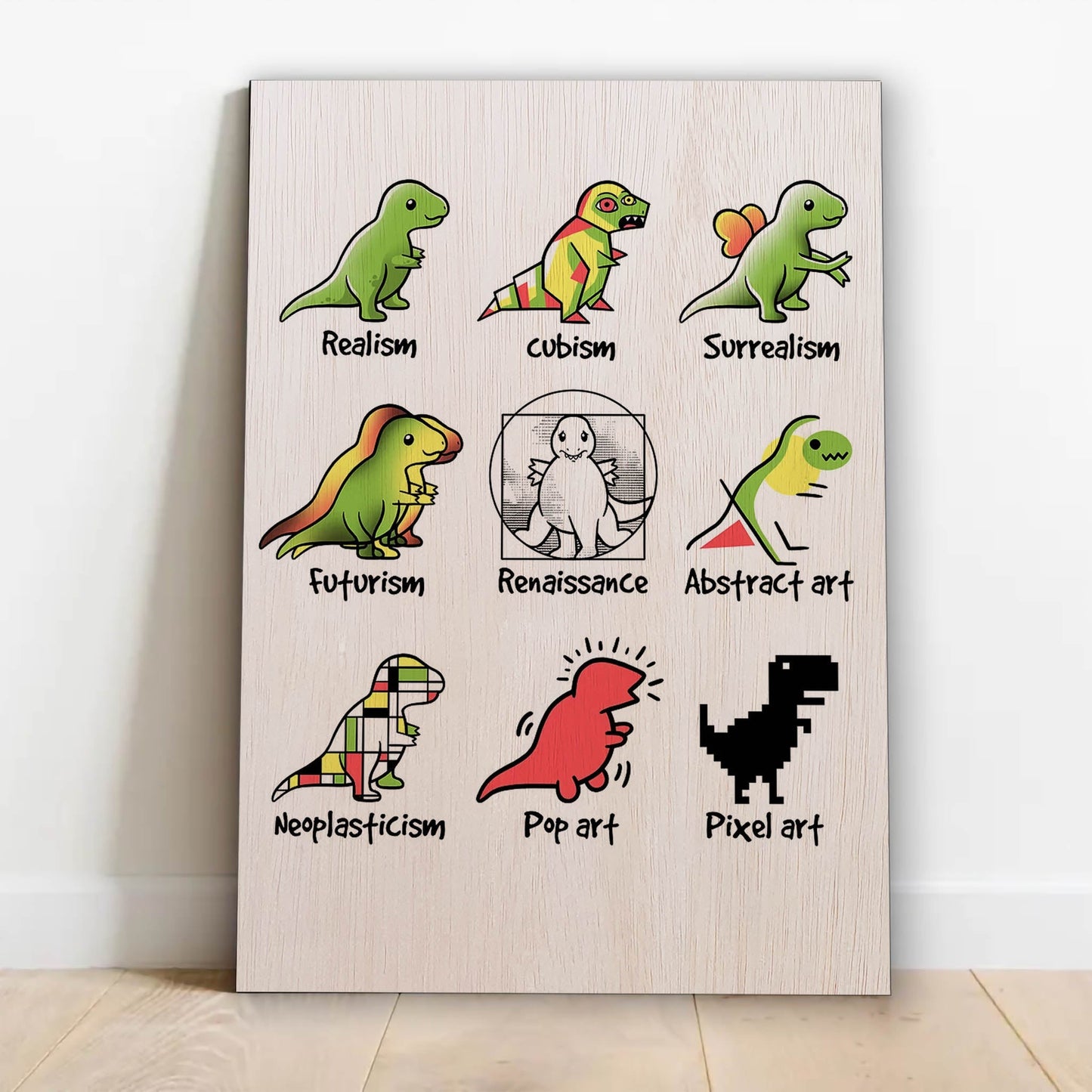 T-rex art