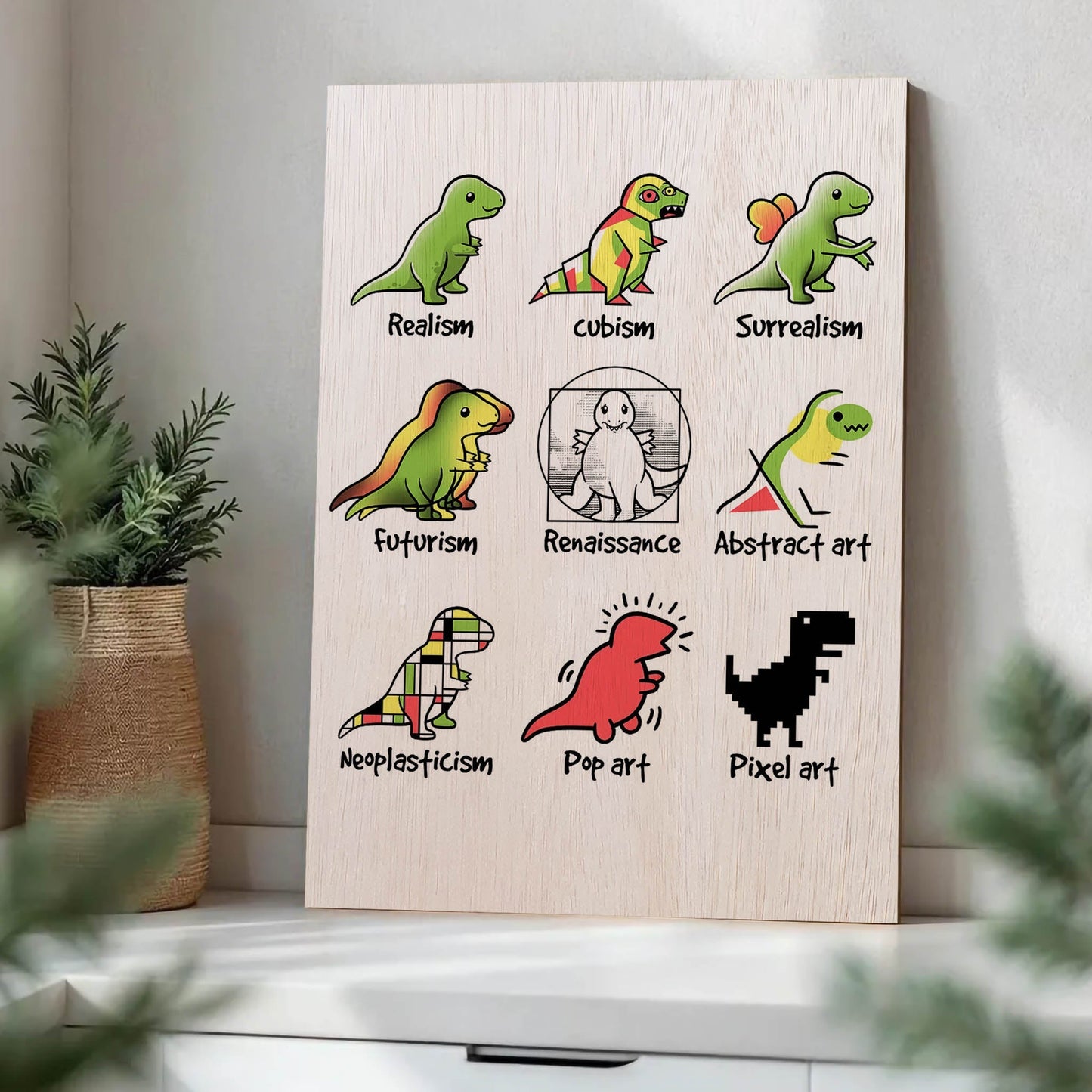 T-rex art