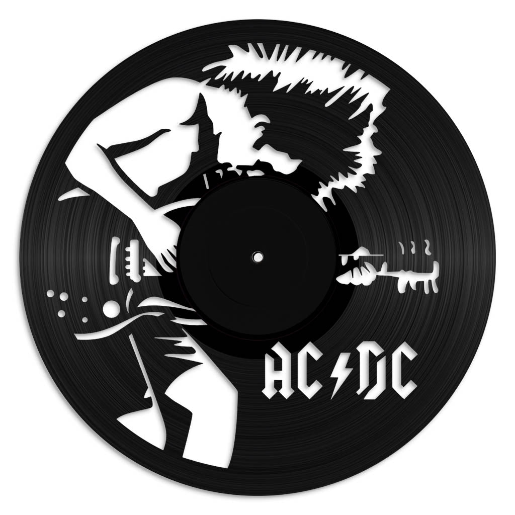 AC/DC Vinyl Record Art – Gift for Music Lovers – Revamped Records