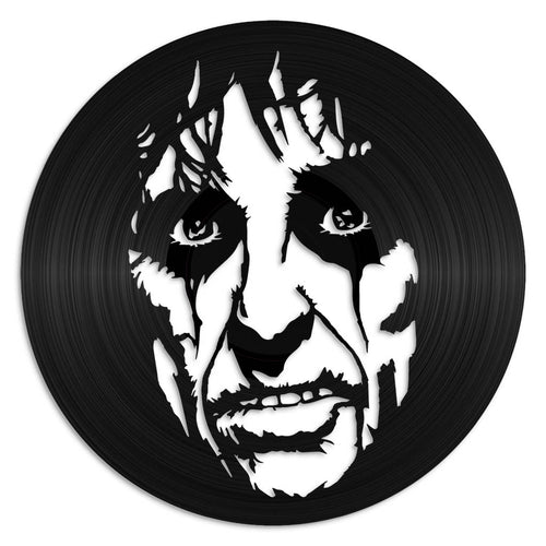 Alice Cooper music wall art vinyl record design