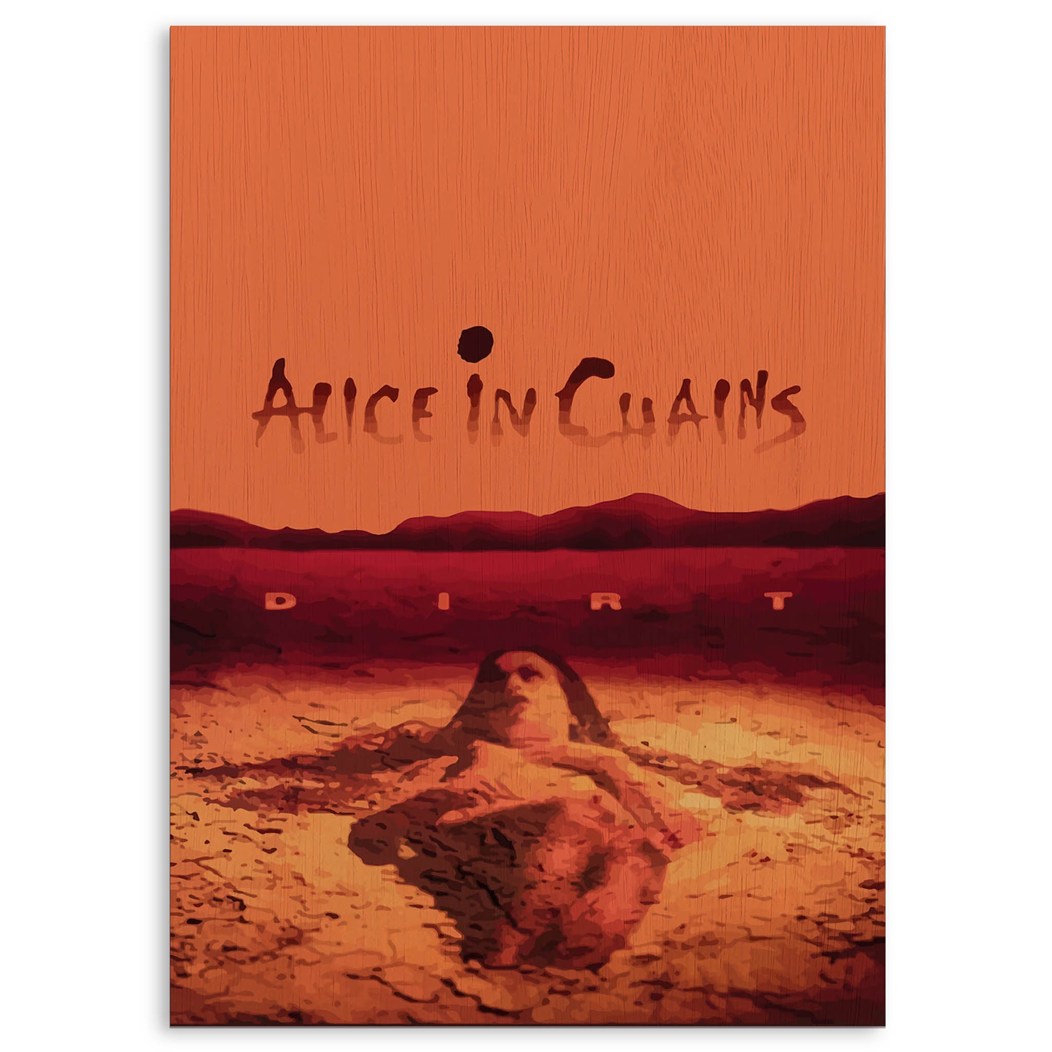 Alice in Chains · Wood Print