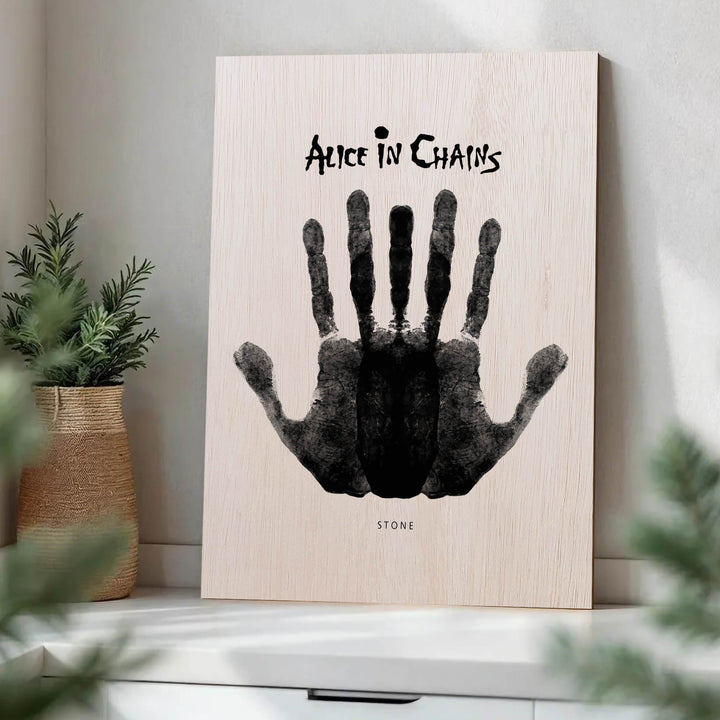 Alice in Chains · Wood Print