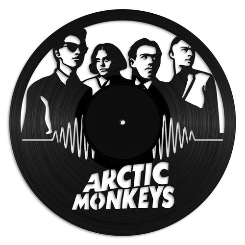 Arctic Monkeys record wall art made from vinyl lp