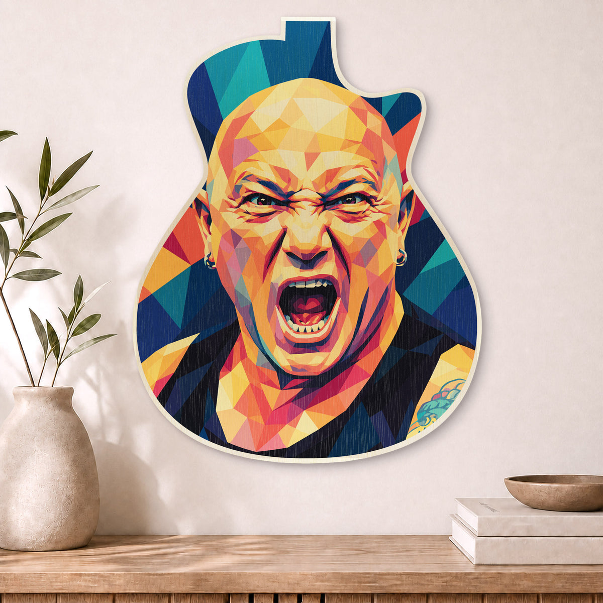 Angry Anderson · Guitar Wall Art