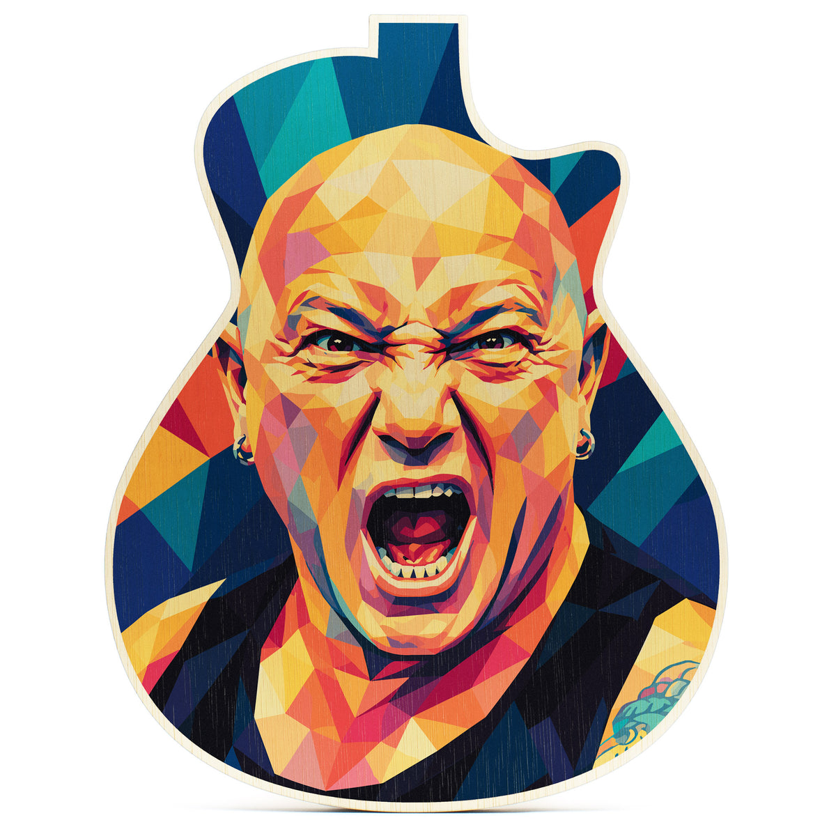 Angry Anderson · Guitar Wall Art