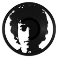 Bob Dylan record wall art made from vinyl lp