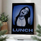 Billie Eilish Lunch · Wood Print