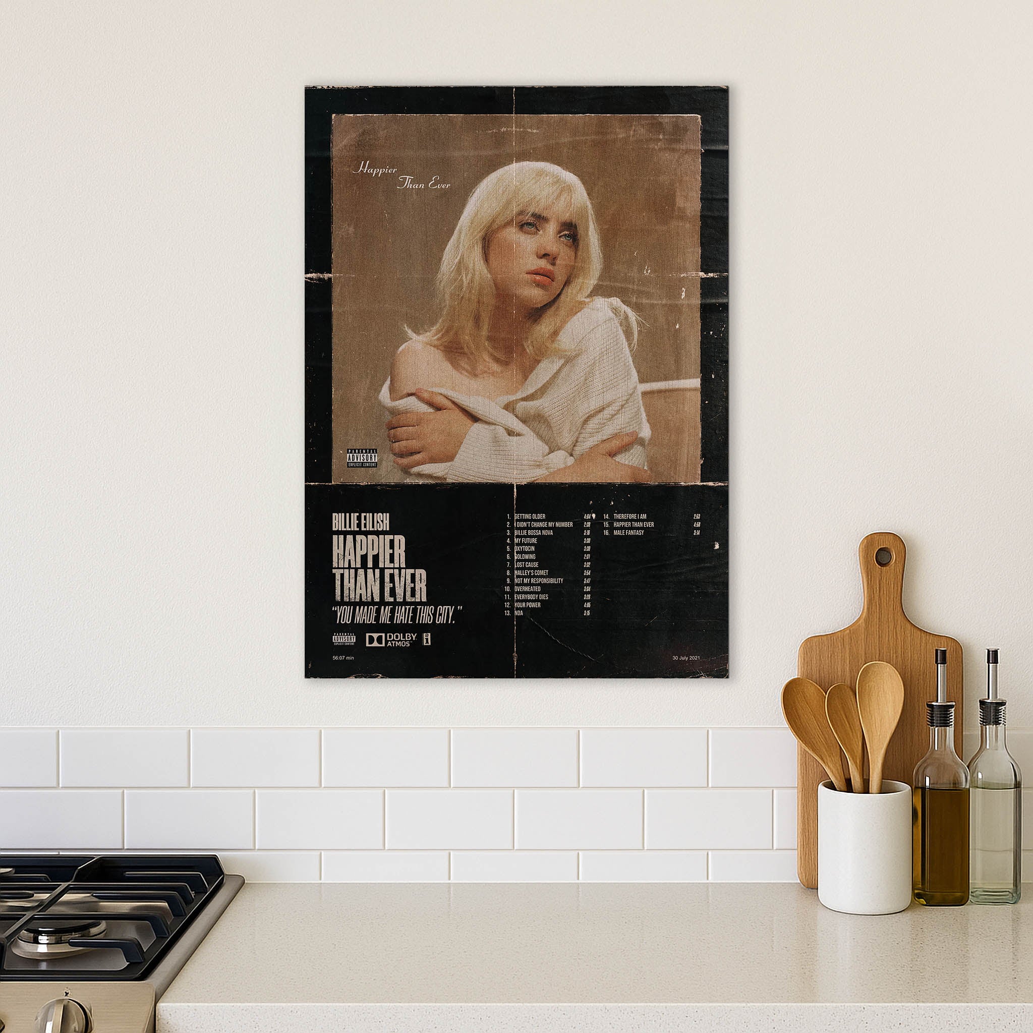 Billie Eilish · Wood Print