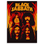 Black Sabbath · Wood Print