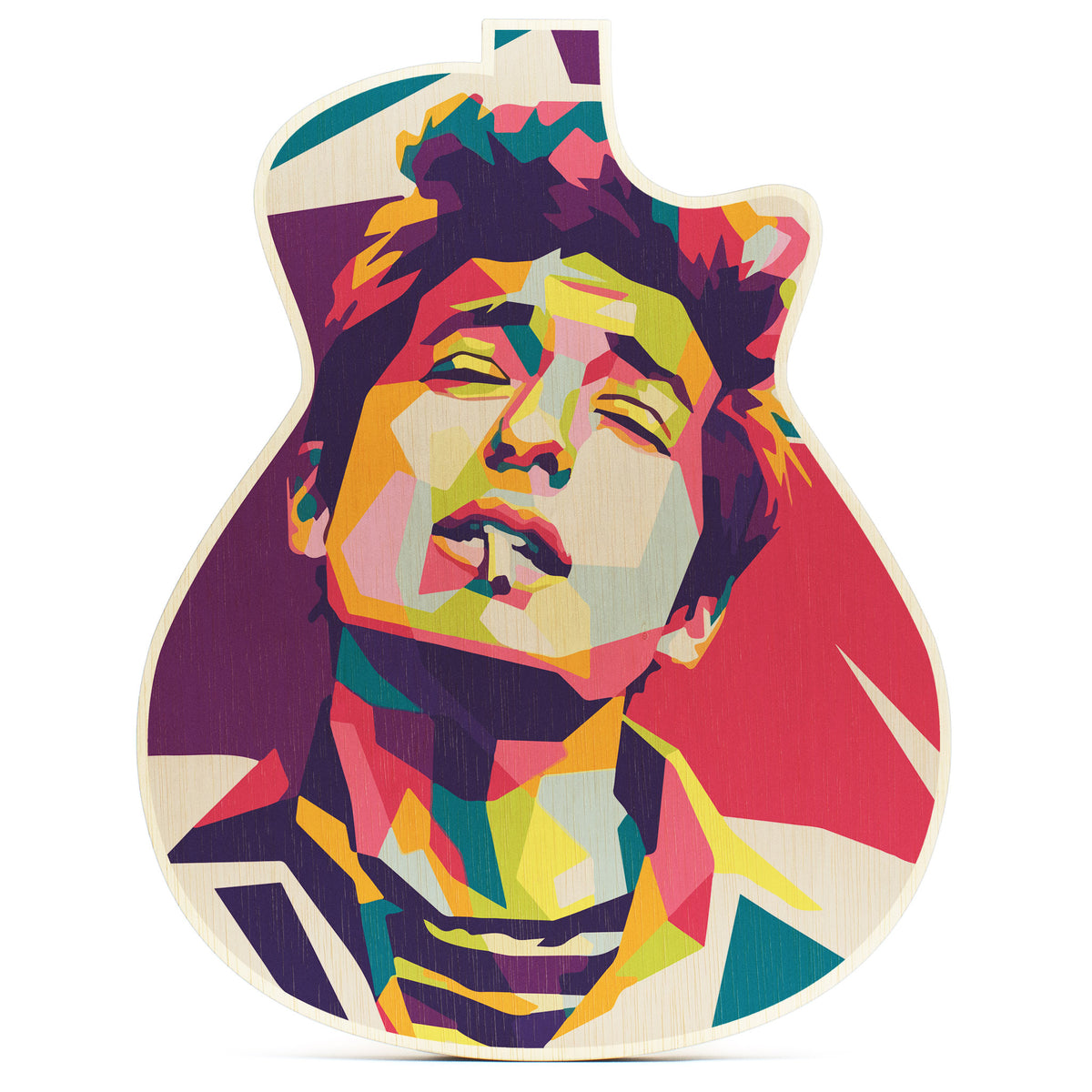 Bob Dylan · Guitar Wall Art