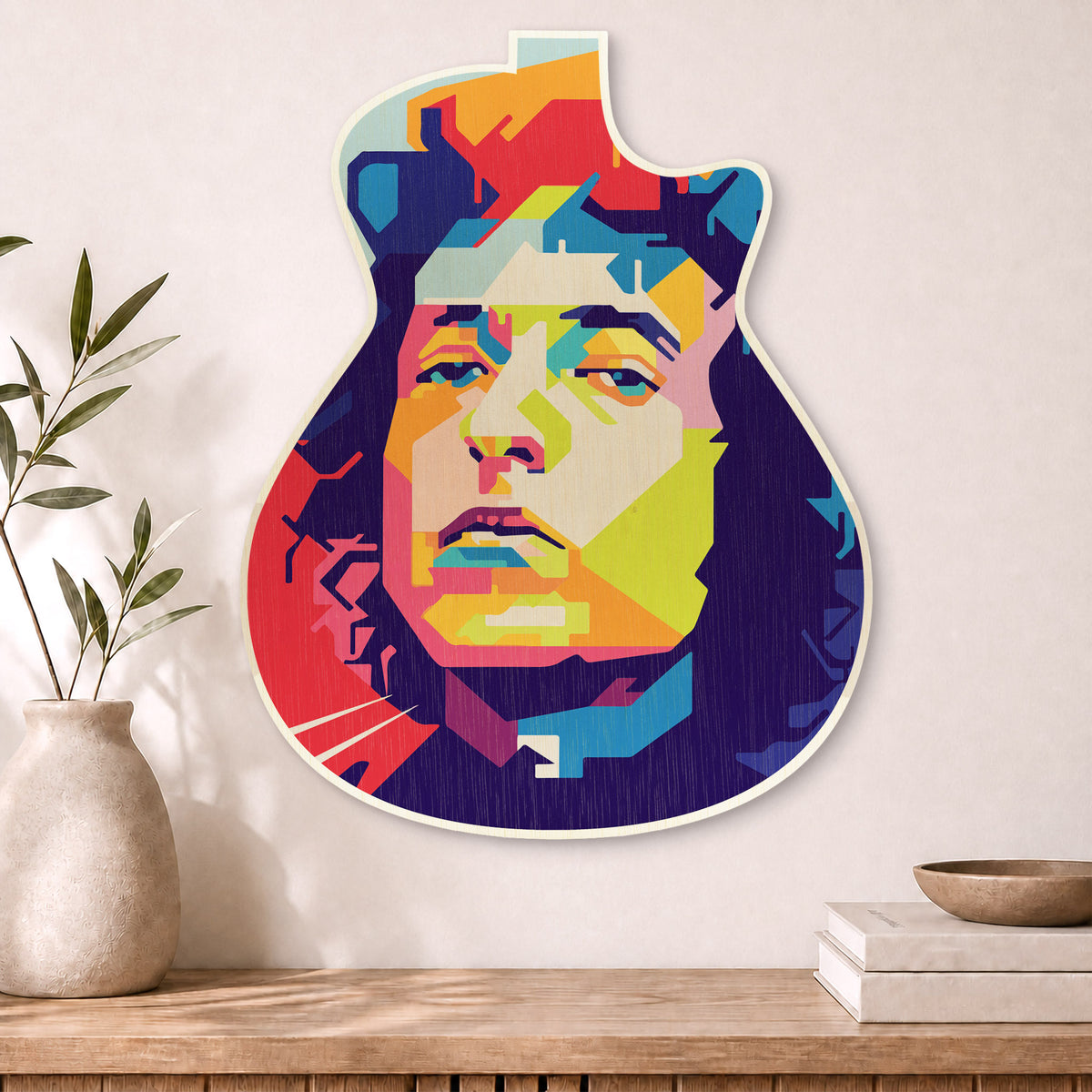 Bob Dylan · Guitar Wall Art