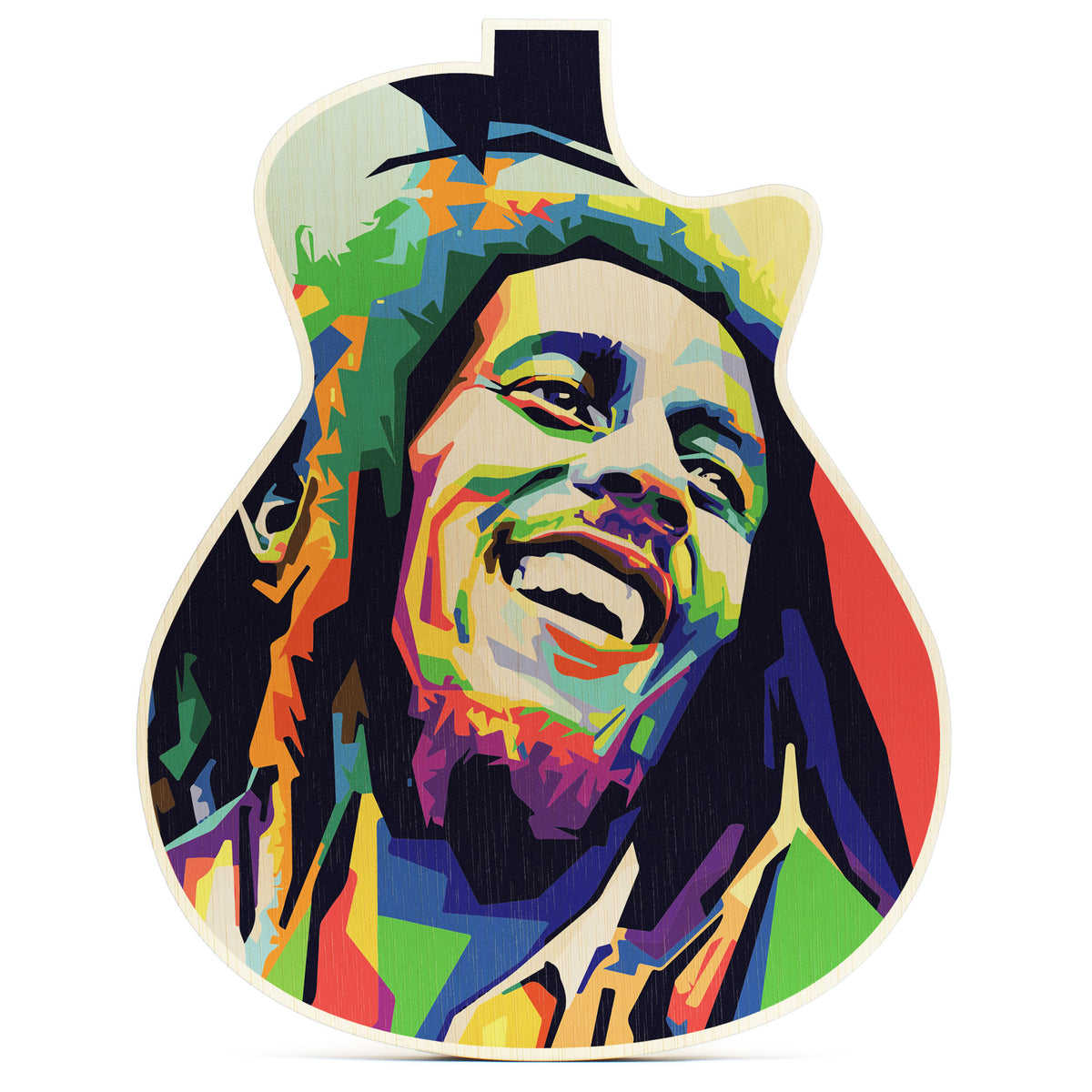 Bob Marley · Guitar Wall Art