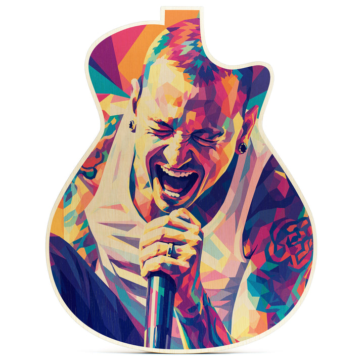 Chester Bennington · Guitar Wall Art