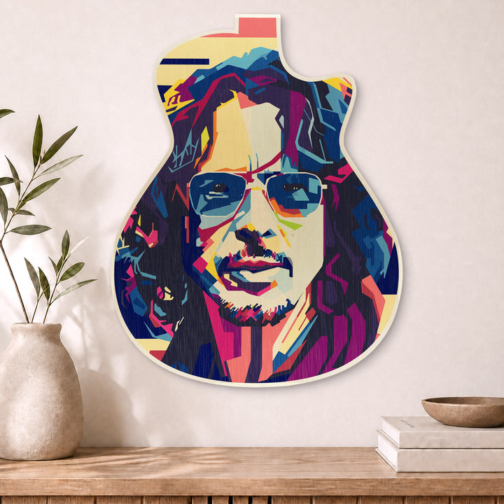 Chris Cornell · Guitar Wall Art