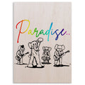 Coldplay Paradise · Wood Print