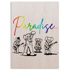 Coldplay Paradise · Wood Print