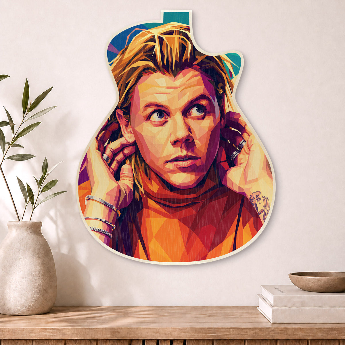 Conrad Sewell · Guitar Wall Art