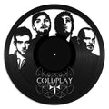 Coldplay vinyl record art wall hanging