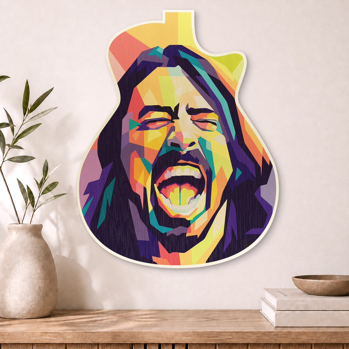 Dave Grohl · Guitar Wall Art