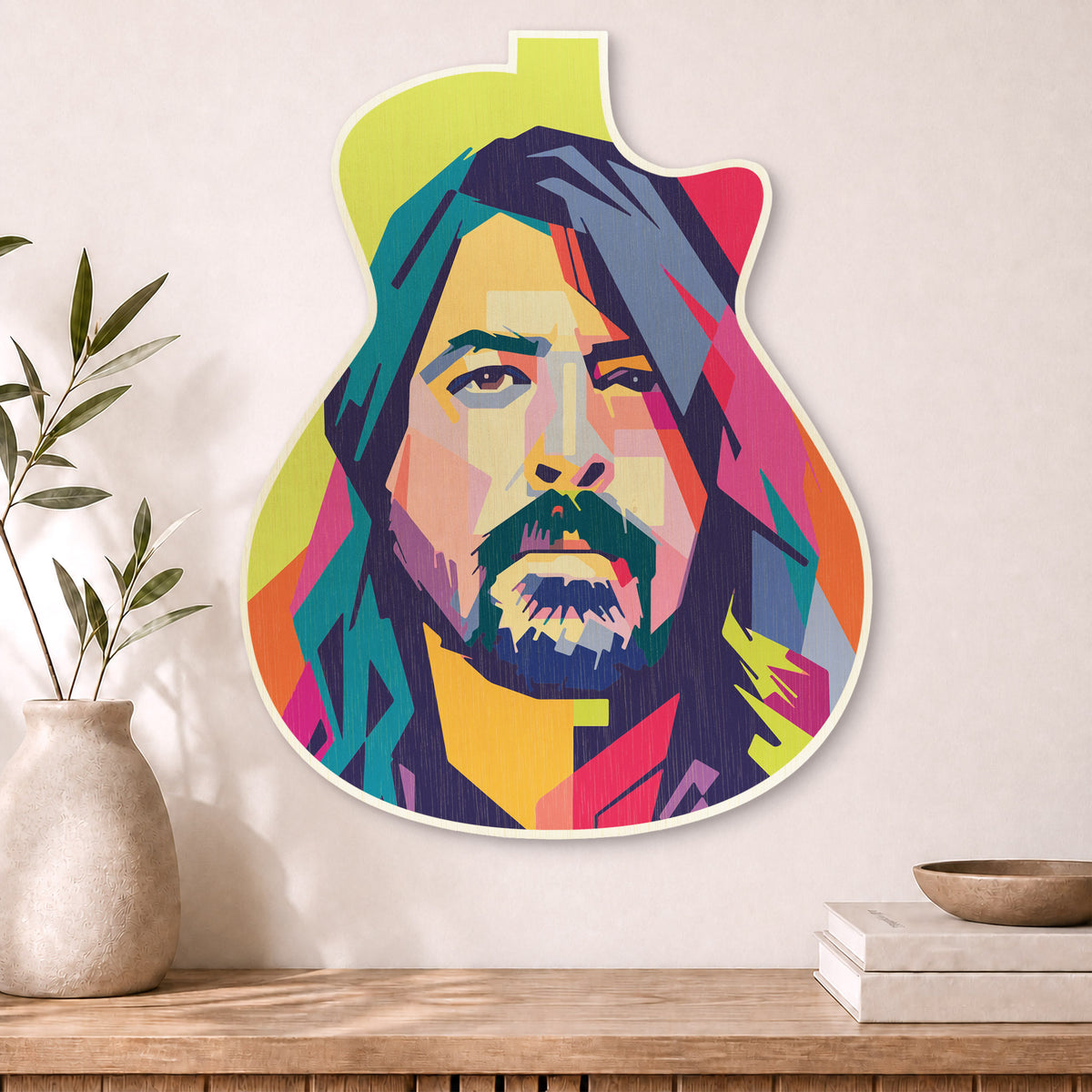 Dave Grohl · Guitar Wall Art
