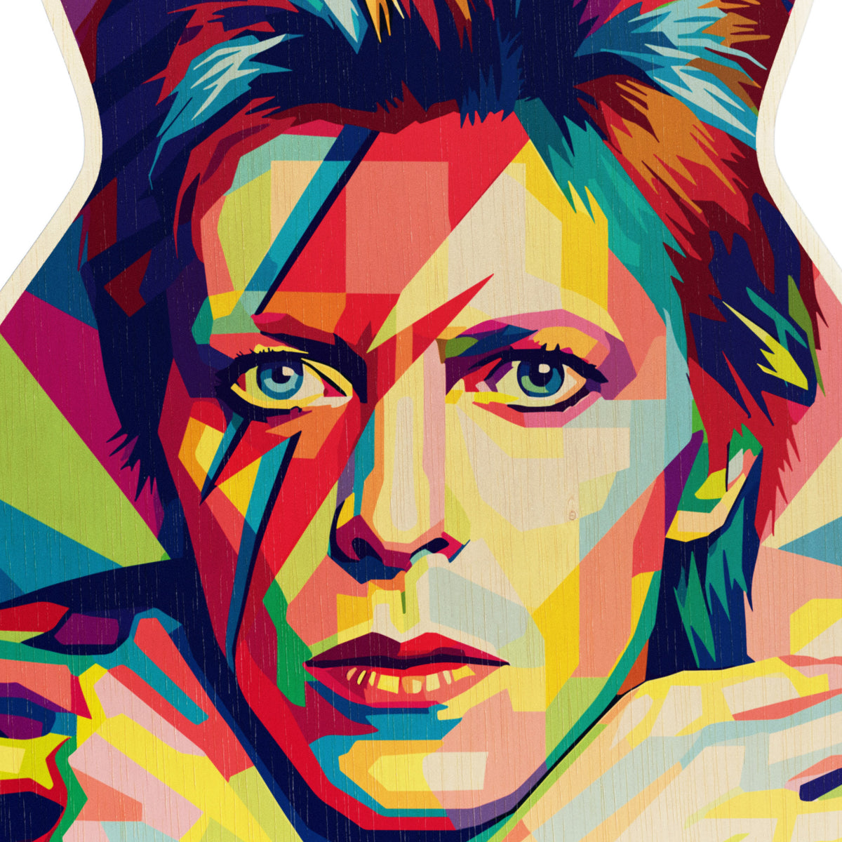 David Bowie · Guitar Wall Art