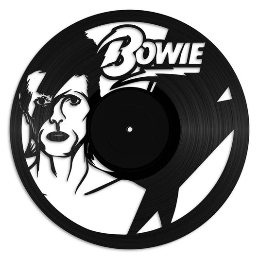 David Bowie vinyl record art wall hanging