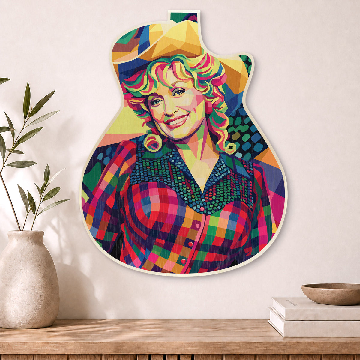 Dolly Parton · Guitar Wall Art