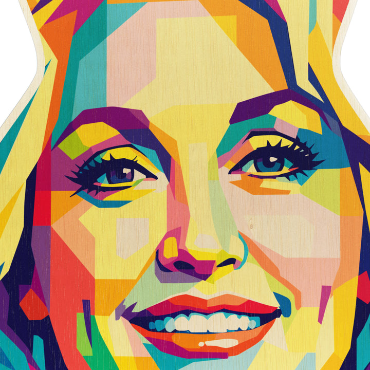 Dolly Parton · Guitar Wall Art