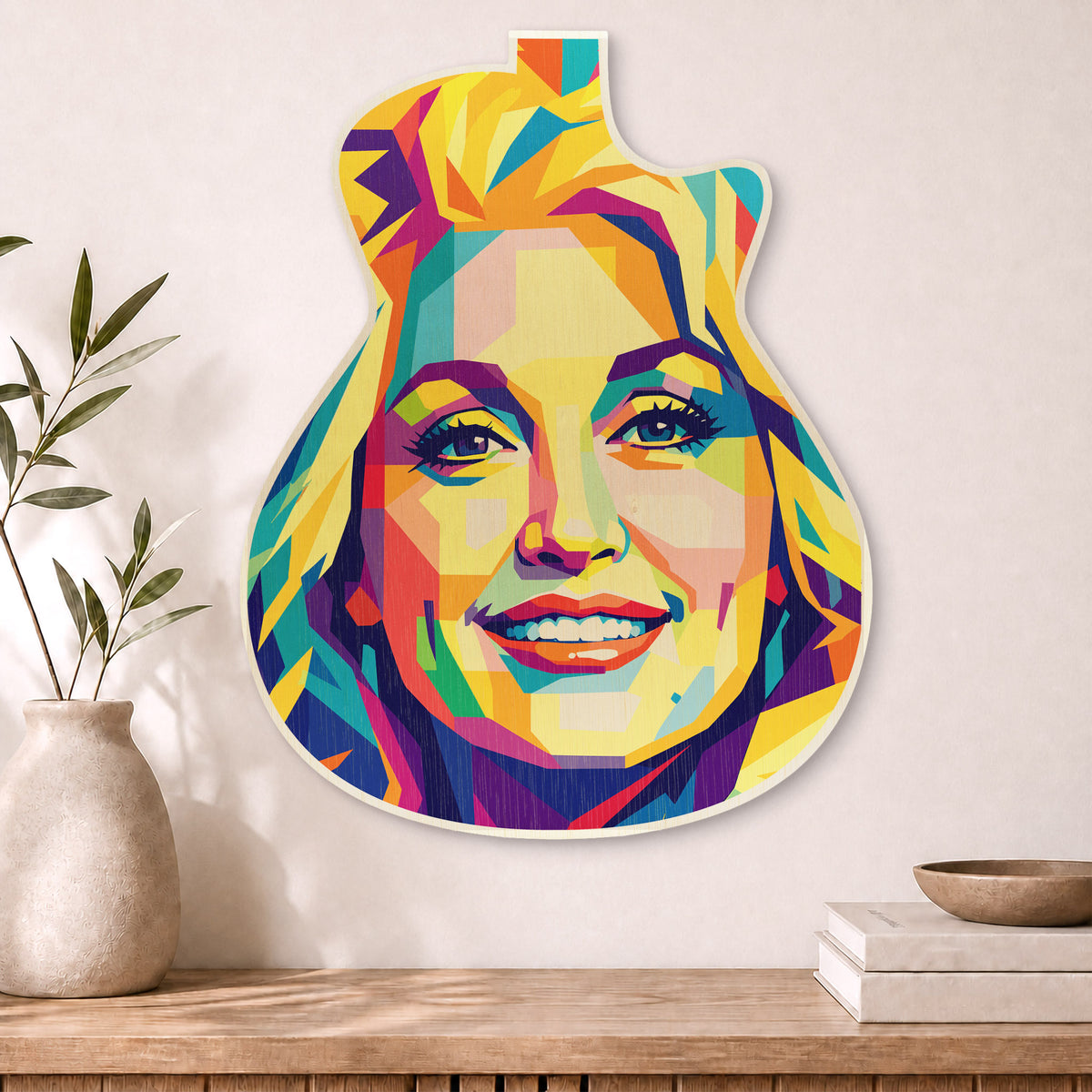 Dolly Parton · Guitar Wall Art