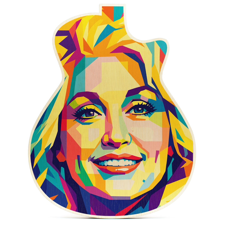 Dolly Parton · Guitar Wall Art