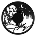 Dolly Parton record wall art made from vinyl lp