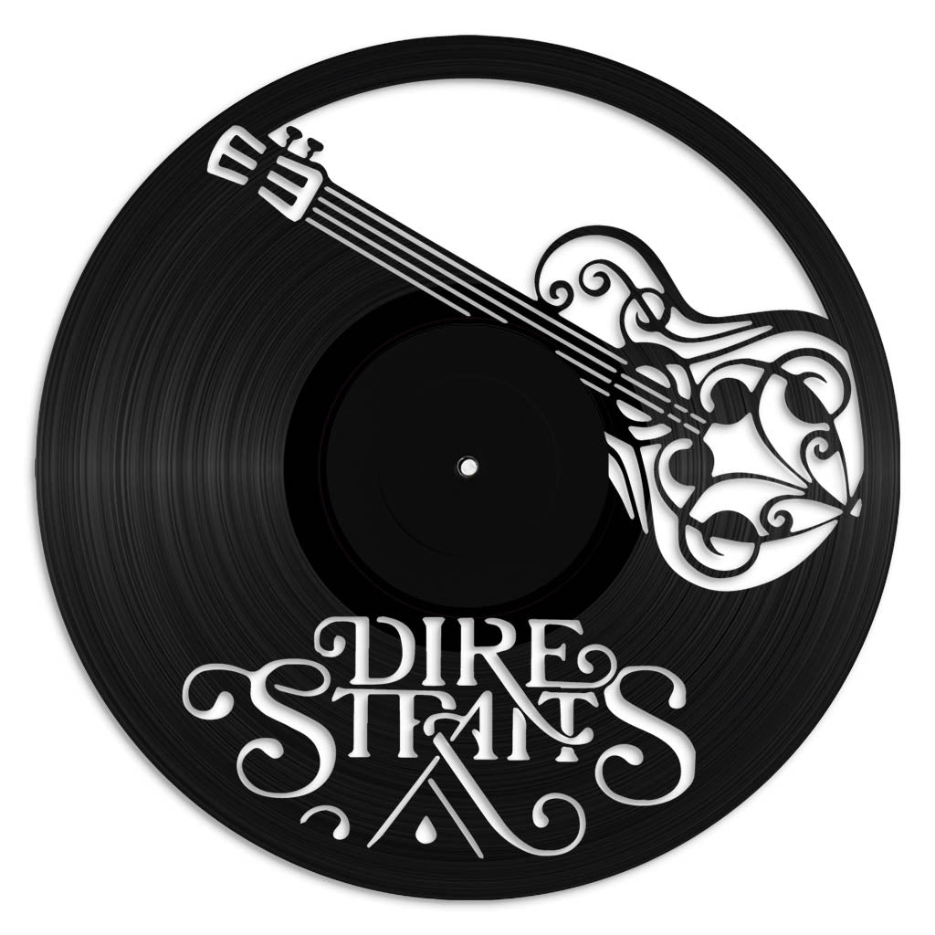 Dire Straits music wall art vinyl record design