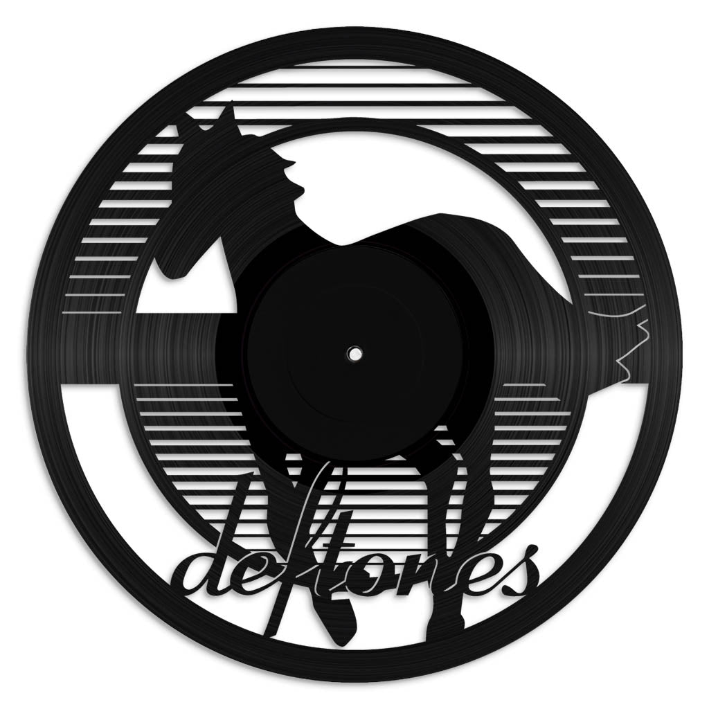 Deftones music wall art vinyl record design