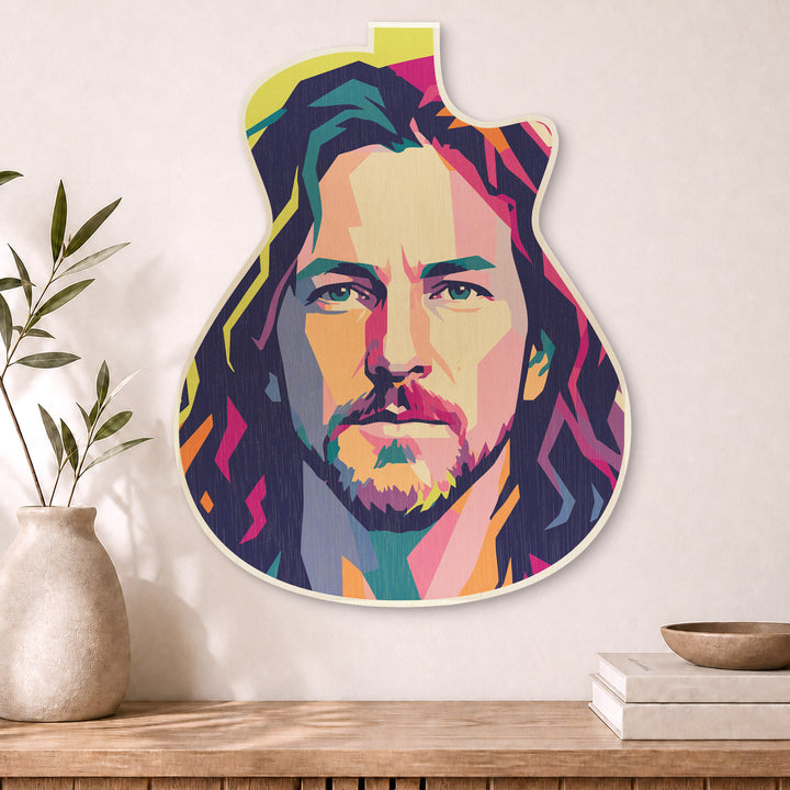 Eddie Vedder · Guitar Wall Art